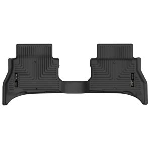 Jeep Wrangler Floor Mats - Rear - Husky Liners - X-Act Contour - Black - `21-`24